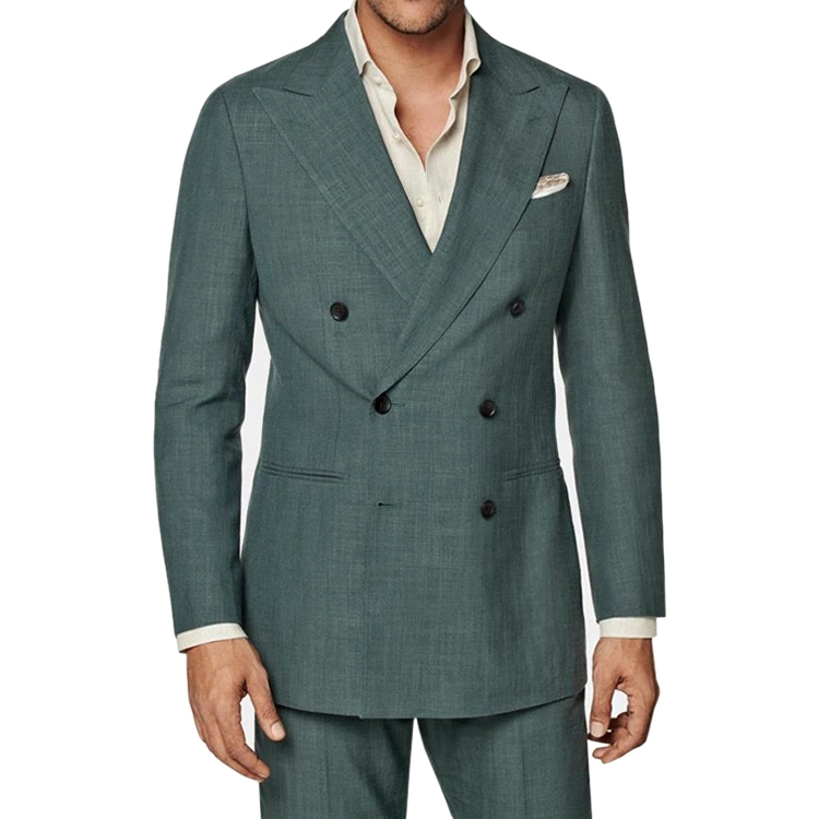 Made-to-Measure Garment Custom Mtm Apparel Bespoke Tailor Wedding Business Wool Men Suits