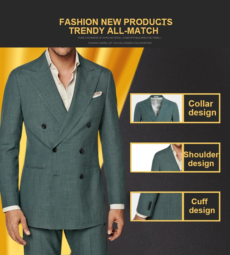 Made-to-Measure Garment Custom Mtm Apparel Bespoke Tailor Wedding Business Wool Men Suits