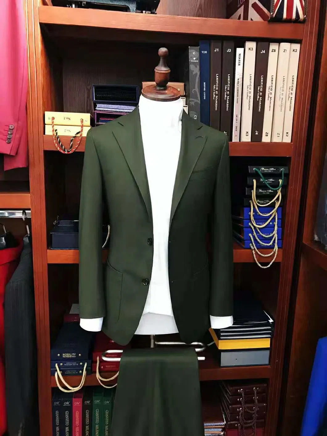 Mens 2 Piece Floral Tuxedo Jacket Paisley Shawl Lapel Suit Blazer Jacket