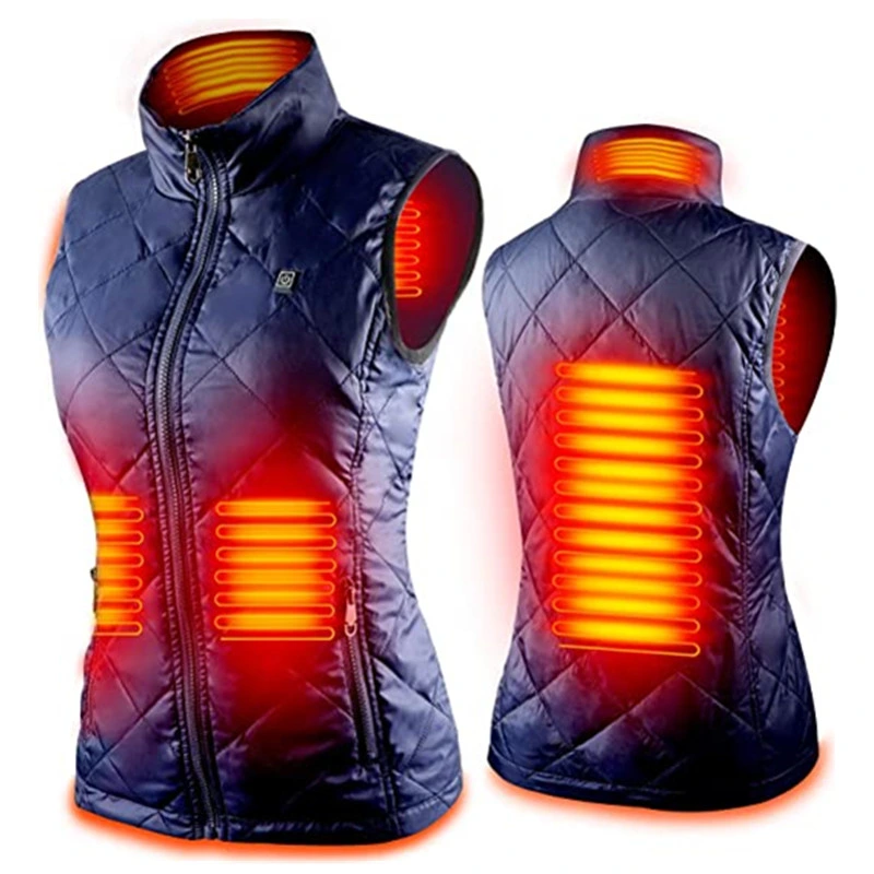 Womens Vest Warm Clothes Smart with Heating USB Charging Vest Heat Vest