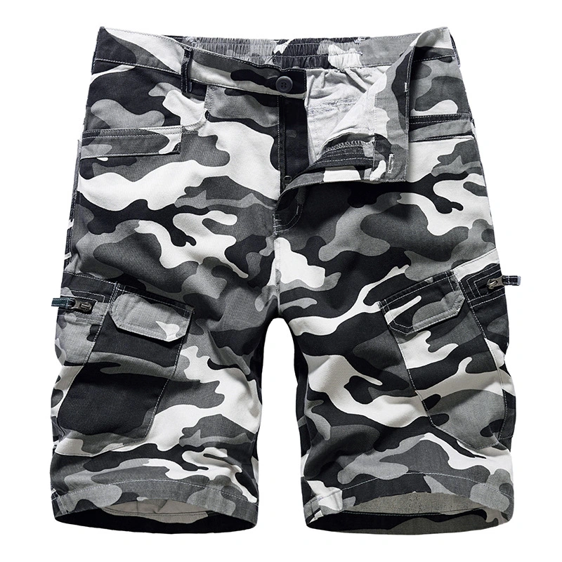 Mens Summer Wear Camouflage Cargo Bermuda Cargo Shorts