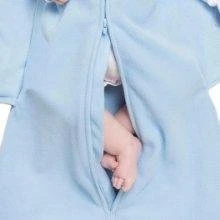 Toddler Children Sleep Sack 100% Cotton Swaddle, Baby Kids Blue Swaddle Garments