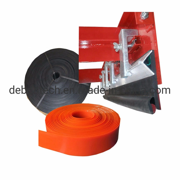 Conveyor Belt Rubber Polyurethane Y Type Double Seal Skirt Rubber