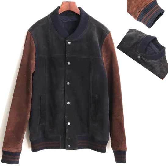 OEM Synthetic Genuine Leather Jackets Wholesale Dress PU A