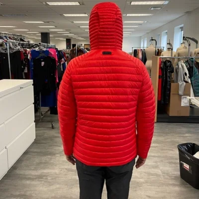 2023 Fashion Cotton Down Jacket Outdoor Hooded Slim Light Weight Nv