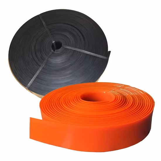 Prevent Material Spillage Polyurethane Conveyor Skirting Rubber Skirt Rubber Sheet PU Skirt